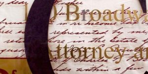 Christianson Lee Studios gilded and reverse painted lexan panel with clear background