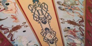Christianson Lee Studios Dressing Room ceiling Greek myth mural