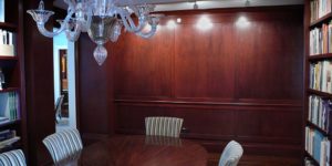 Woodgraining Faux Bois Mahogany Library Walls NYC 3