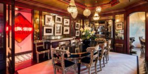 Gilding Gold Leaf Gilded Dining Room Ceiling Hilfiger Plaza Hotel