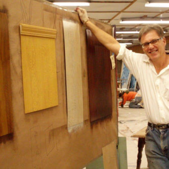 Nels Christianson Teaches Woodgraining Cobalt Studio New York