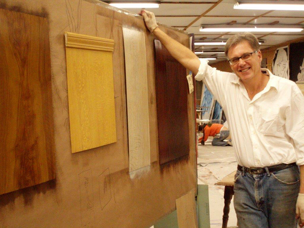 Nels Christianson Teaches Woodgraining Cobalt Studio New York