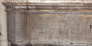 Gilding Furniture Silver Leaf Gilded Side Table 2