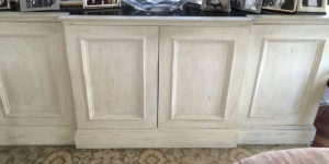 Painted Furniture Woodgraining Faux Bois Walnut Inlaid Marquetry Living Room Console 1