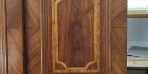 Painted Furniture Woodgraining Faux Bois Walnut Inlaid Marquetry Living Room Console 4