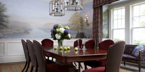 Murals West Point Hudson River Dining Room Walls John Douglas Eason 3