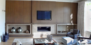 Woodgraining Faux Bois Oak Living Room Walls Greenwich Ct