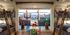 murals child playroom walls sea landscape mermaid marine animals 4