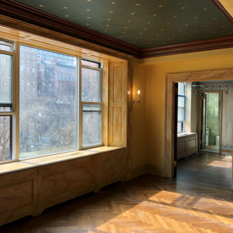 NYC living room decorative painting marble 1